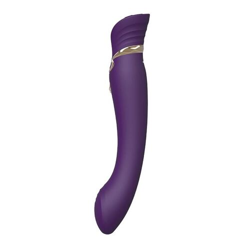 ZALO - QUEEN SET PULSE WAVE CLIT STIM MORADO