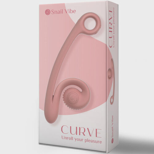 SNAIL VIBE - CURVE VIBRADOR NARANJA