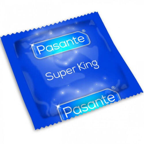 PASANTE - PRESERVATIVO TAMAO SUPER KING BOLSA 144 UNIDADES