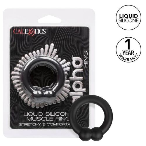 CALEXOTICS - ALPHA MUSCLE RING NEGRO