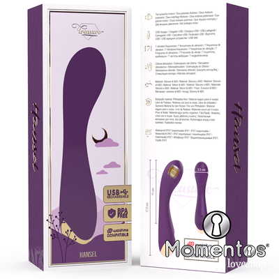 TREASURE - HANSEL G-SPOT VIBRATOR COMPATIBLE CON WATCHME WIRELESS TECHNOLOGY