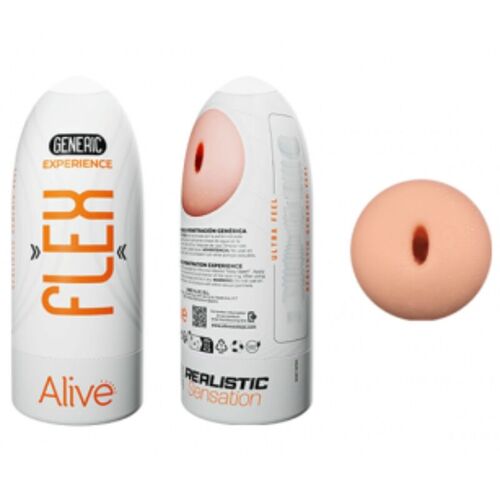 ALIVE - FLEX MASTURBADOR MASCULINO GENRICO TALLA M