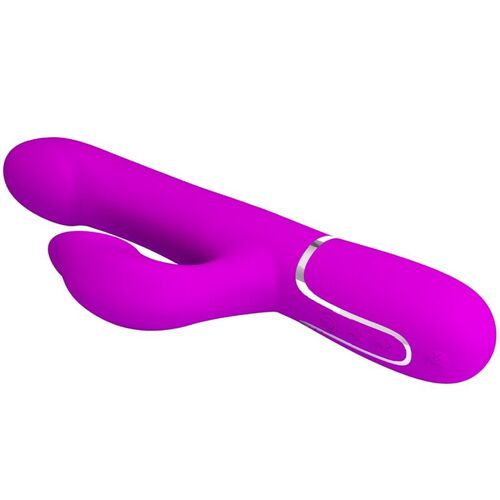 PRETTY LOVE - VIBRADOR RABBIT PERLAS VIOLETA