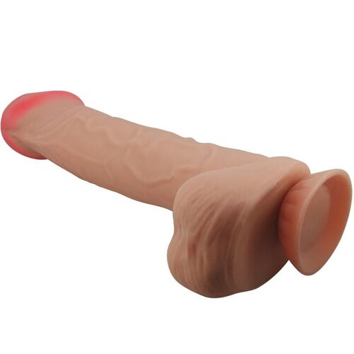 PRETTY LOVE - SLIDING SKIN SERIES DILDO REALSTICO CON VENTOSA PIEL DESLIZANTE 26 CM