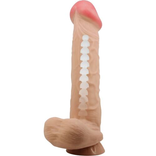 PRETTY LOVE - SLIDING SKIN SERIES DILDO REALSTICO CON VENTOSA PIEL DESLIZANTE 26 CM