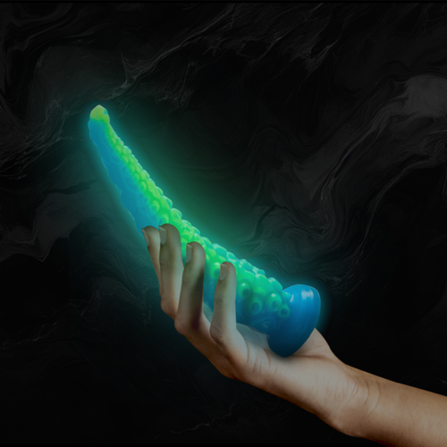 EPIC - SCYLLA DILDO TENTCULO FINO FLUORESCENTE TAMAO PEQUEO