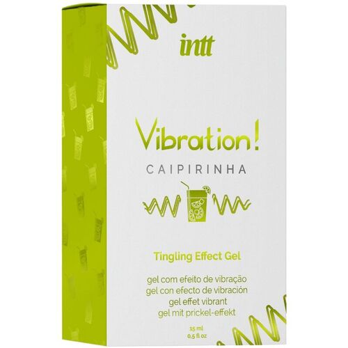 INTT - POTENTE ESTIMULANTE NTIMO GEL VIBRADOR LIQUIDO CAIPIRINHA 15 ML