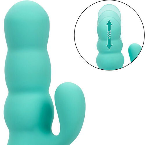 CALEXOTICS - DEL MAR DIVA VIBRADOR RABBIT VERDE AGUA BY CALIFORNIA DREAMING