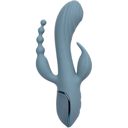 CALEXOTICS - VIBRADOR TRIPLE XTASIS GRIS