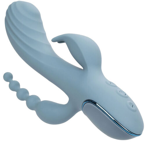 CALEXOTICS - VIBRADOR TRIPLE XTASIS GRIS