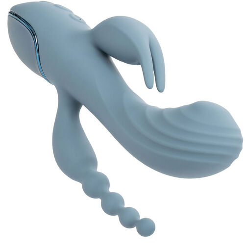 CALEXOTICS - VIBRADOR TRIPLE XTASIS GRIS