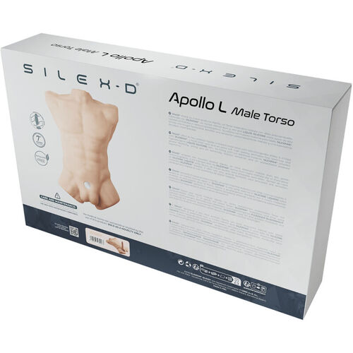 SILEXD - APOLLO L TORSO REALISTICO MASCULINO