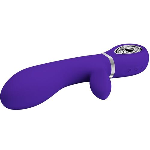 PRETTY LOVE - THOMAS VIBRADOR PUNTO G MULTIFUNCIN VIOLETA