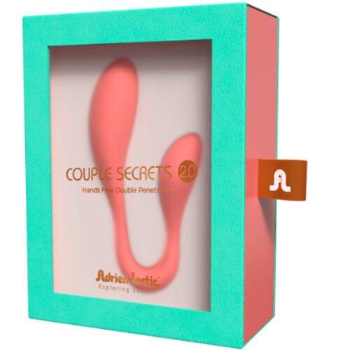 ADRIEN LASTIC - COUPLE SECRETS II DOBLE ESTIMULACION ROSA + APP