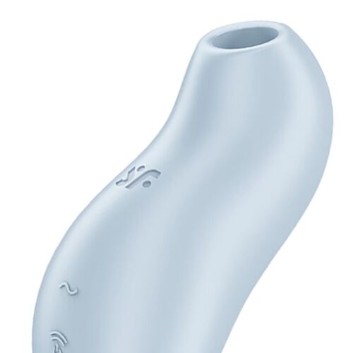 SATISFYER - POCKET PRO 1 ESTIMULADOR CLTORIS AZUL CLARO