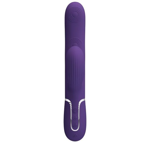 PRETTY LOVE - PERLITA VIBRADOR PUNTO G 3 EN 1 MULTIFUNCIN MORADO