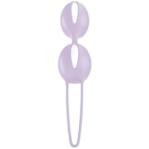 FUN FACTORY - SMARTBALLS DUO BOLAS PELVICAS BLANCO / LILA PASTEL