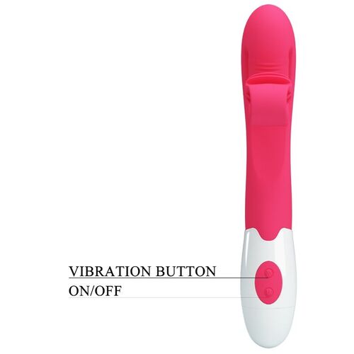 ROMANCE - VIBRADOR Y ESTIMULADOR 30 VELOCIDADES ROSA