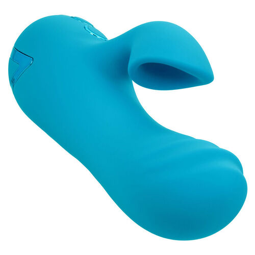 CALEXOTICS - SUNSET BEACH SEDUCER VIBRADOR Y ESTIMULADOR 10 FUNCIONES AZUL