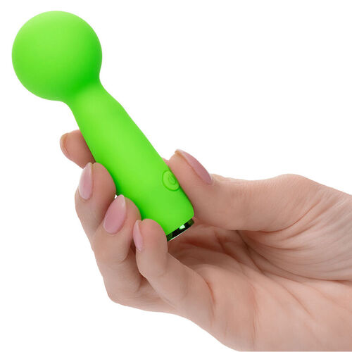 CALEXOTICS - NEON VIBES THE BUBBLY VIBE MINI MASAJEADOR 10 VIBRACIONES VERDE