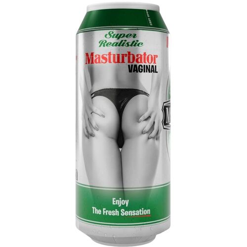 ALIVE - MASTURBADOR MASCULINO VAGINA LATA CERVEZA