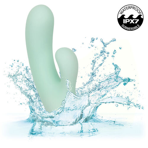 CALEXOTICS - PACIFICA FIJI VIBRADOR Y ESTIMULADOR PUNTO G 10 VIBRACIONES AQUA