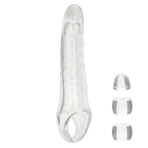 CALEXOTICS - MAXX EXTENSOR DE PENE AJUSTABLE TRANSPARENTE