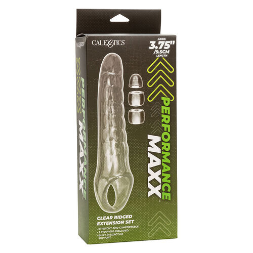 CALEXOTICS - MAXX EXTENSOR DE PENE AJUSTABLE TRANSPARENTE