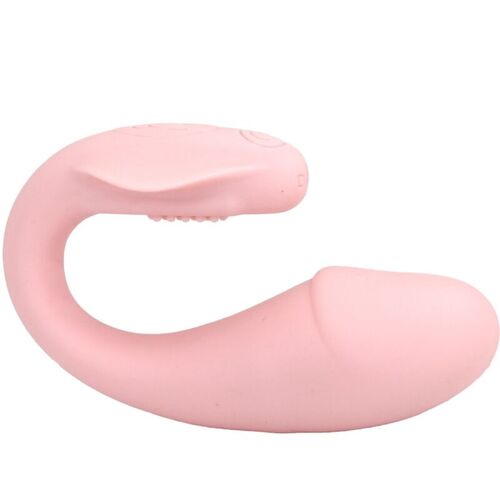 ARMONY - FRESHFUN CICI VIBRADOR STRAP-ON CONTROL REMOTO Y APP 10 VIBRACIONES ROSA