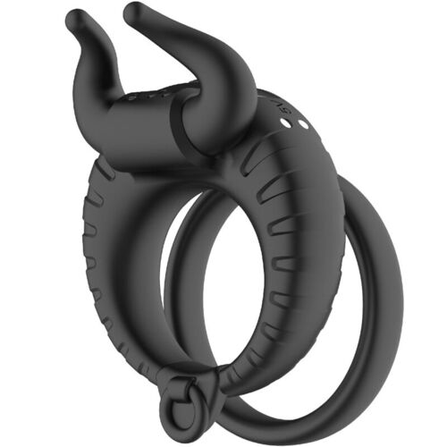 ARMONY - BULL''S PASION ANILLO VIBRADOR 10 VELOCIDADES NEGRO