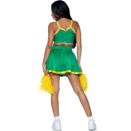 LEG AVENUE - DISFRAZ ANIMADORA VERDE S/M