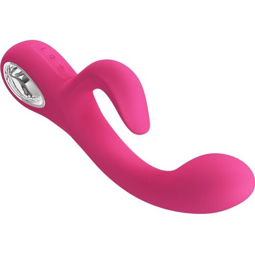 PRETTY LOVE - FRITZ VIBRADOR RABBIT 12 VIBRACIONES ROSA