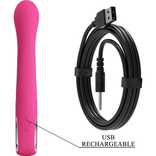 PRETTY LOVE - NOVAK VIBRADOR RABBIT 12 VIBRACIONES ROSA