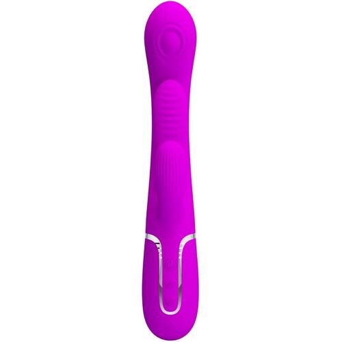 PRETTY LOVE - SHANIA TRIPLE VIBRADOR RABBIT MULTIFUNCIÓN ROSA