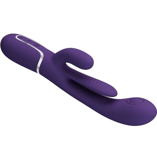 PRETTY LOVE - SHANIA TRIPLE VIBRADOR RABBIT MULTIFUNCIÓN MORADO