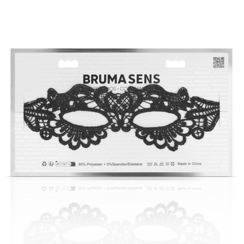 BRUMA SECRET - MÁSCARA TELA NEGRA TALLA ÚNICA