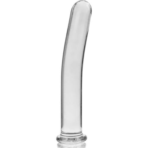 NEBULA SERIES BY IBIZA - MODELO 9 DILDO CRISTAL BOROSILICATO TRANSPARENTE 15.5 CM -O- 2.5 CM