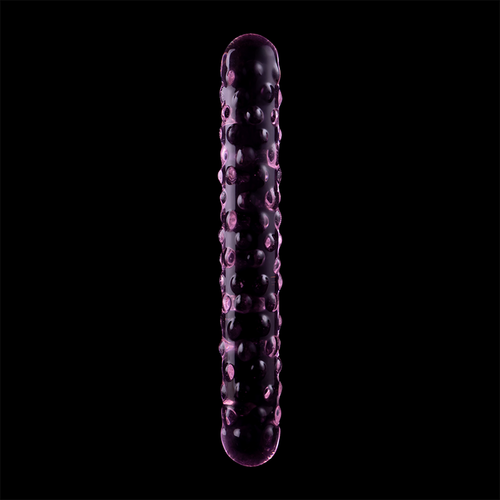 NEBULA SERIES BY IBIZA - MODELO 15 DILDO CRISTAL BOROSILICATO ROSA 18.5 CM -O- 3 CM