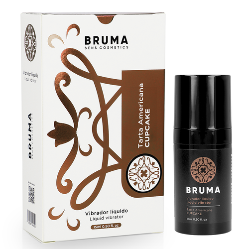 BRUMA - POTENTE GEL VIBRADOR LÍQUIDO TARTA AMERICANA 15 ML