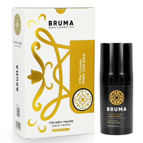 BRUMA - POTENTE GEL VIBRADOR LÍQUIDO PIÑA COLADA 15 ML