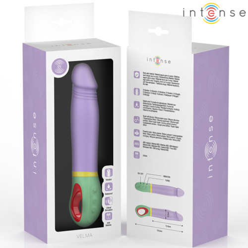 INTENSE - VELMA VIBRADOR CLÁSICO MORADO