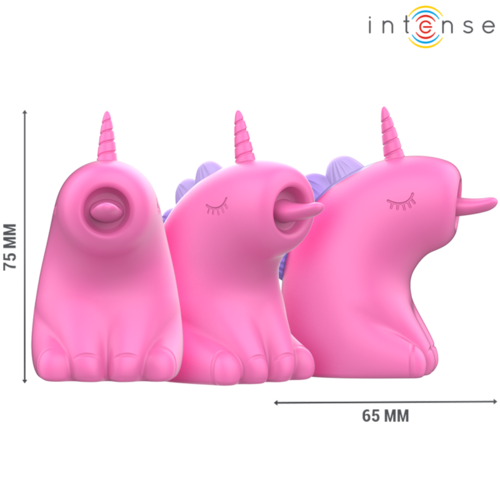 INTENSE - PINKIE ESTIMULADOR UNICORNIO FUCSIA