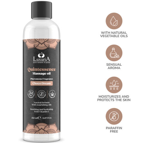 INTIMATELINE LUXURIA - ACEITE DE MASAJES CHOCOLATE 150 ML