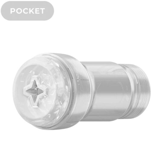 KIIROO - FEEL POCKET STROKER CRYSTAL BY KIIROO TRANSPARENTE