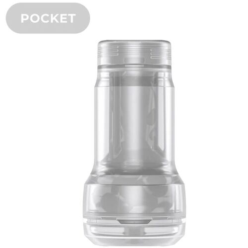 KIIROO - FEEL POCKET STROKER CRYSTAL BY KIIROO TRANSPARENTE