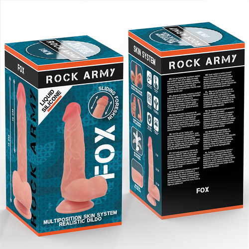 ROCKARMY - FOX 19 CM -O- 3.2 CM DUAL DENSITY LIQUID SILICONE