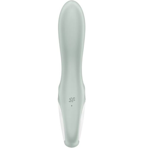 SATISFYER - AIR PUMP BOOTY 3 VIBRADOR ANAL INFLABLE VERDE GRIS