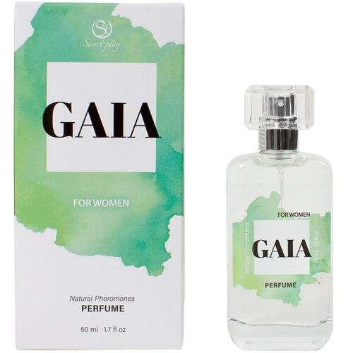 SECRETPLAY - GAIA PERFUME NATURAL FEROMONAS SPRAY PARA MUJER 50 ML