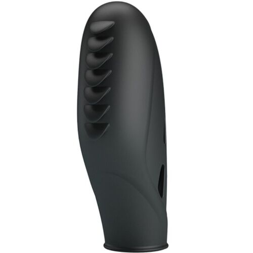 PRETTY LOVE - GILO VIBRADOR DE DEDO SILICONA NEGRO