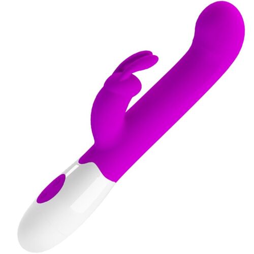 PRETTY LOVE - CENTAUR VIBRADOR RABBIT 30 MODOS DE VIBRACIÓN MORADO